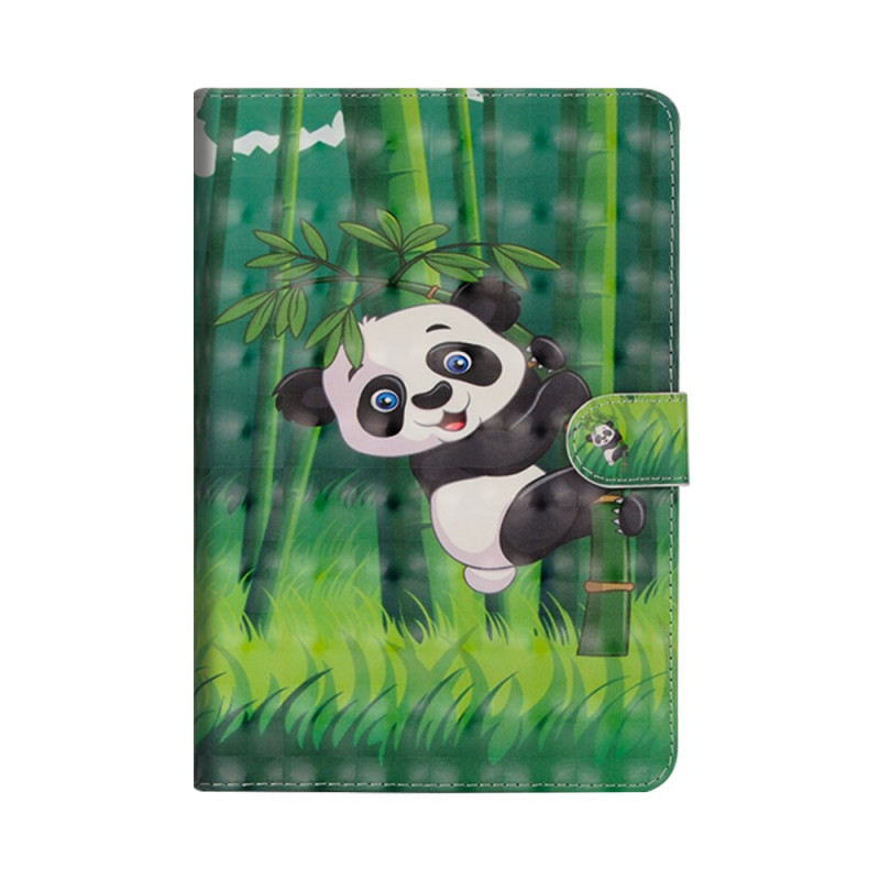 Stijlvolle hoes voor iPad Mini 5 (2019) Panda en Bamboe