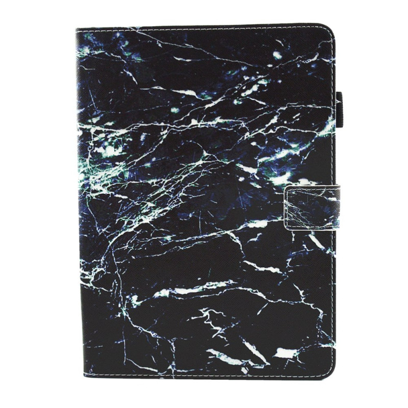 iPad Mini 5 (2019)/4/3/2/1 Marble Zwart Hoesje