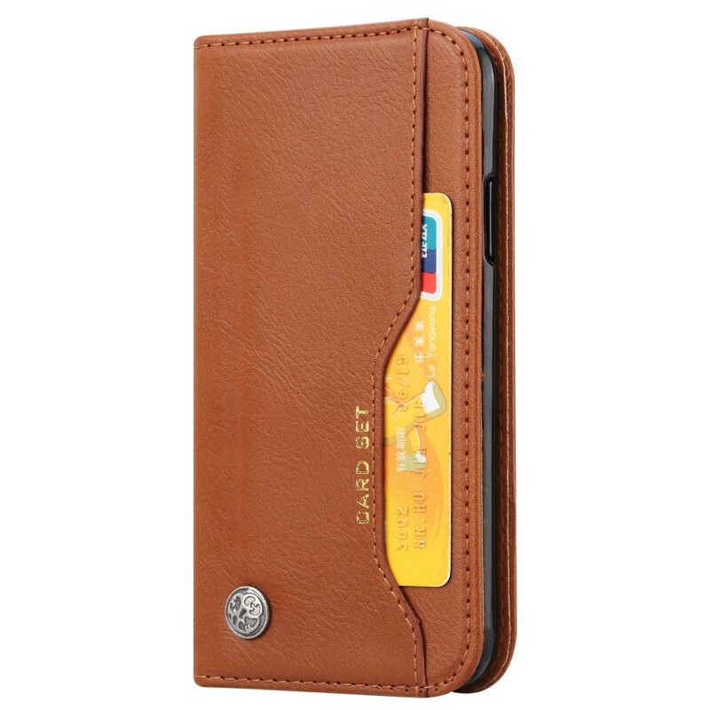 Flip cover iPhone XS Max Kunstlederen Kaarthoes Flip cover iPhone XS Max Kunstlederen Kaarthoes