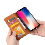 Flip cover iPhone XS Max Kunstlederen Kaarthoes Flip cover iPhone XS Max Kunstlederen Kaarthoes