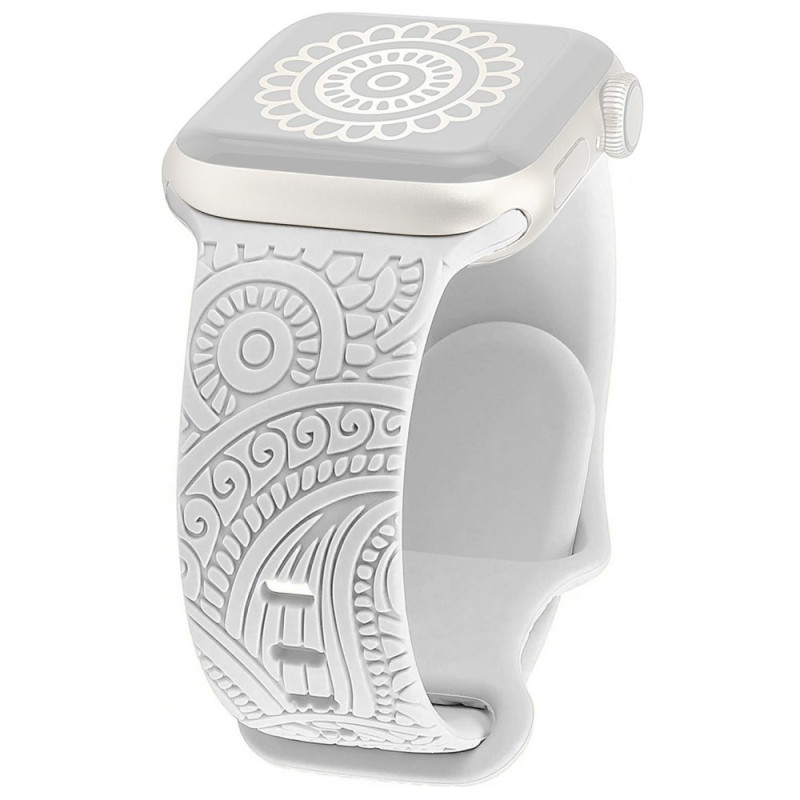 Apple Watch Band Series 46mm tot 42mm / SE / Ultra 49mm kasjmier patroon