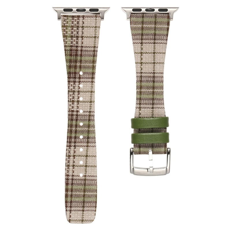 Apple Watch Band Series 46mm tot 42mm / SE / Ultra 49mm Tartan patroon