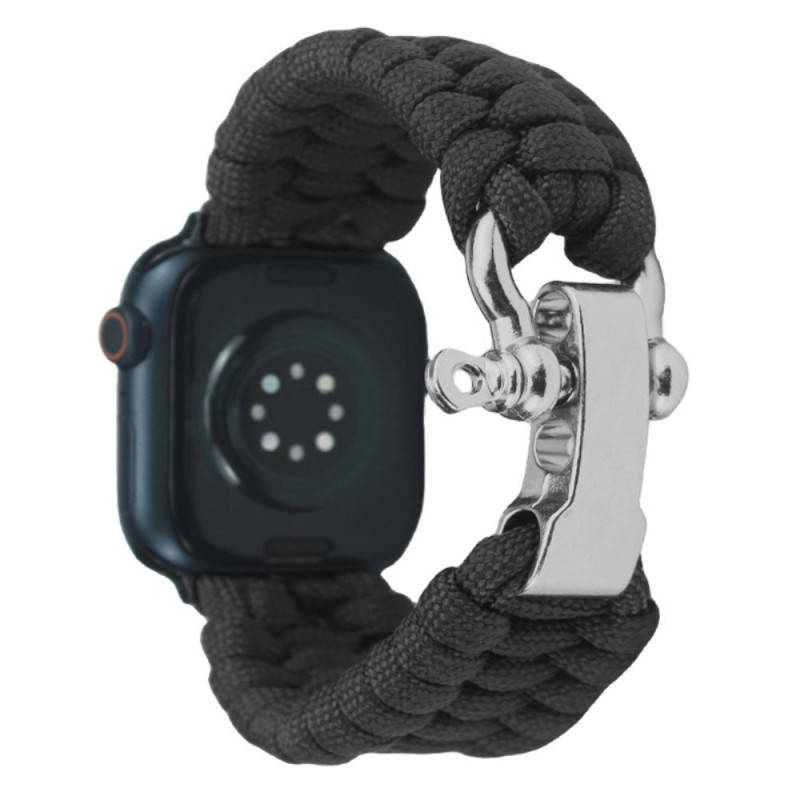 Apple Watch Band Series 46mm tot 42mm / SE / Ultra 49mm Gevlochten Nylon