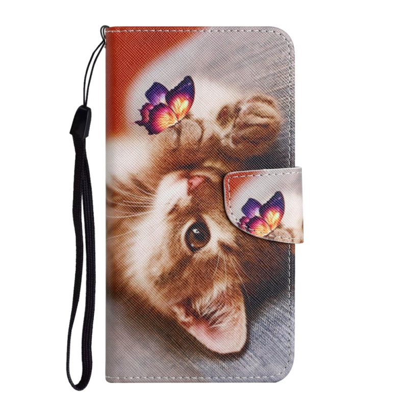 Xiaomi 14T hoesje kat en vlinder