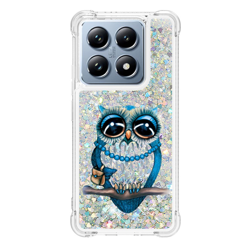 Xiaomi 14T / 14T Pro glitter uil hoesje