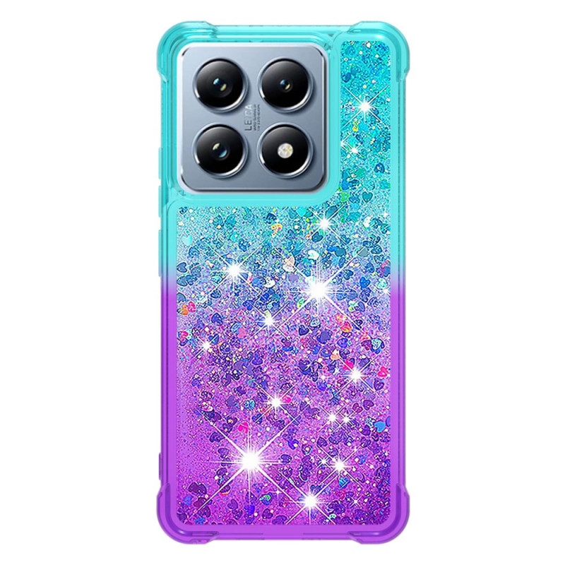 Xiaomi 14T / 14T Pro Kleurverloop Glitter Hoesje