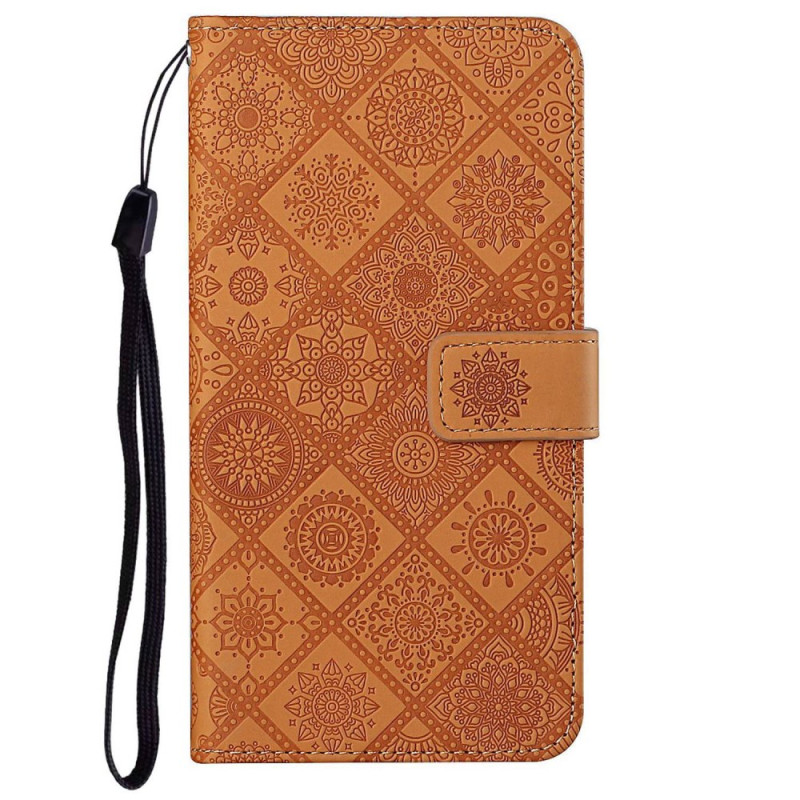 Xiaomi 14T Patchwork sleutelkoord hoesje