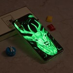 iPhone XR Case Majestic Stag Fluorescerende