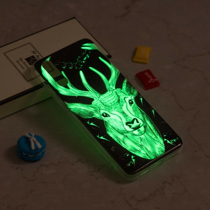 iPhone XS Max Case Majestic Stag Fluorescerende