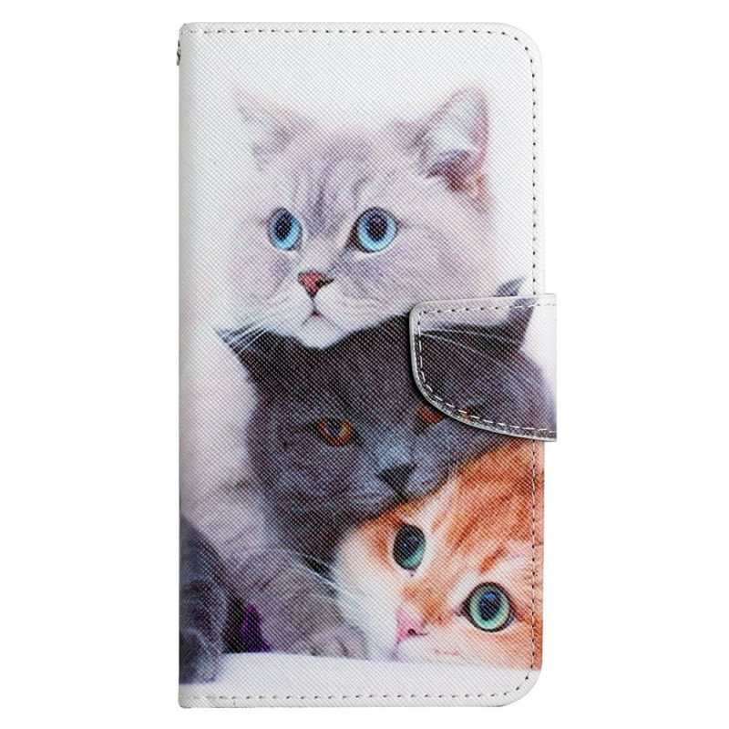 Samsung Galaxy S25 5G Hoesje Drie Katten