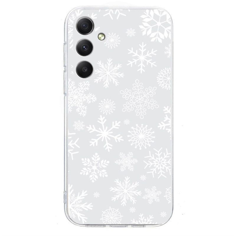 Samsung Galaxy S25 5G Sneeuwvlok Cover