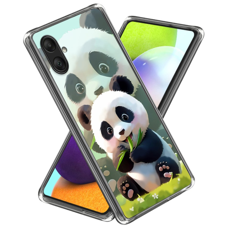 Samsung Galaxy A06 Hoesje Bedrukt Panda Ontwerp