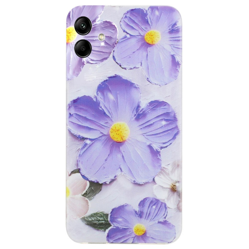 Samsung Galaxy A06 Paars Bloemen Hoesje