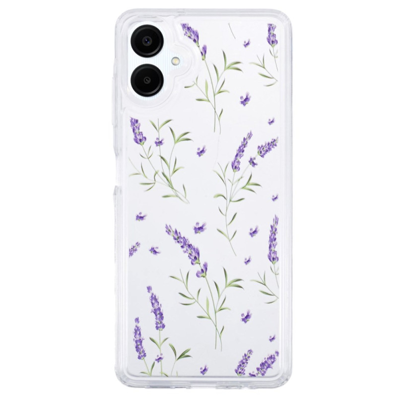 Samsung Galaxy A06 Transparant Hoesje met Bloemen