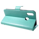 Hoesje Huawei P Smart Plus Vlinders en bloemen met riem