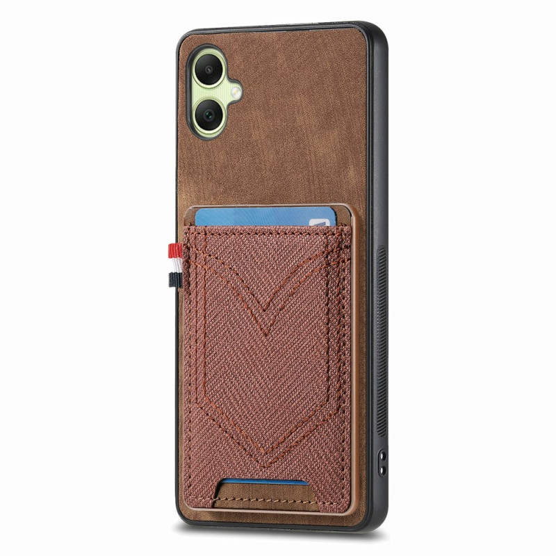 Samsung Galaxy A06 Jeans Retro Etui en Kaarthouder