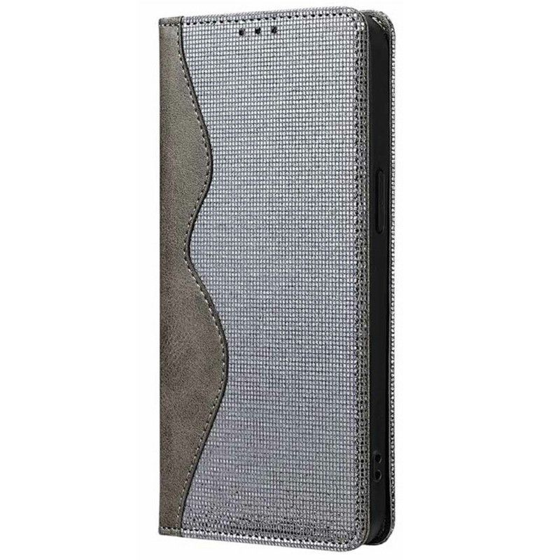 Flip Cover Samsung Galaxy A06 Tweekleurige RFID Bescherming