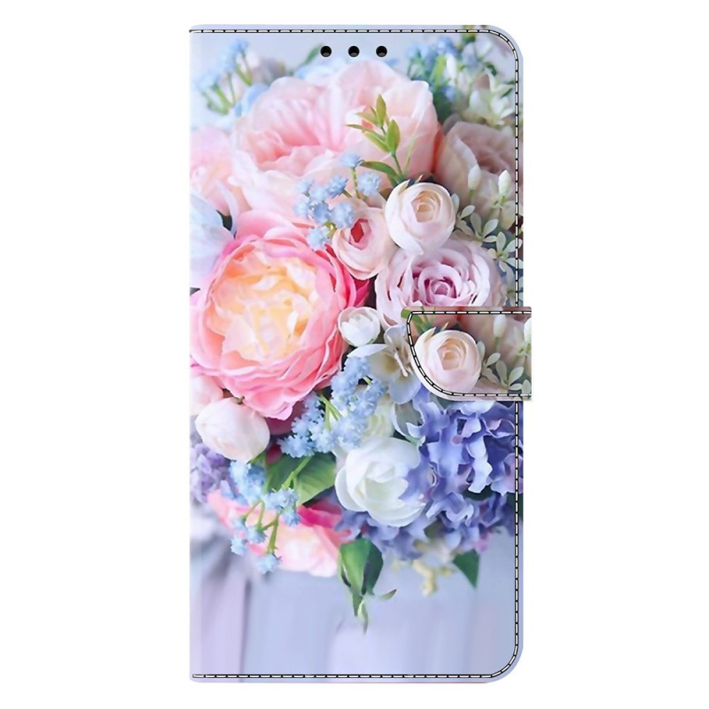 Samsung Galaxy S25 5G Hoesje Gekleurde Bloemen