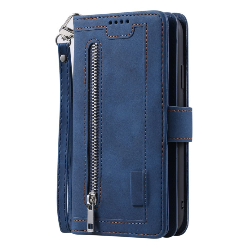 Samsung Galaxy S25 5G Portemonnee Hoesje 9 Kaarthouders en Lanyard