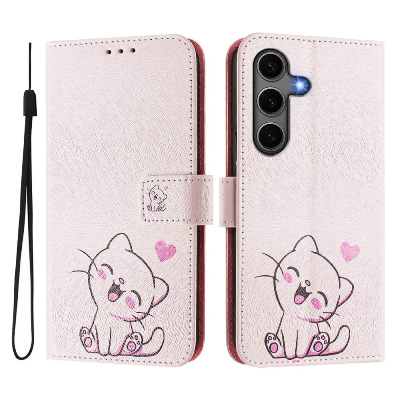 Galaxy S25 Plus 5G Hoesje met kittenband