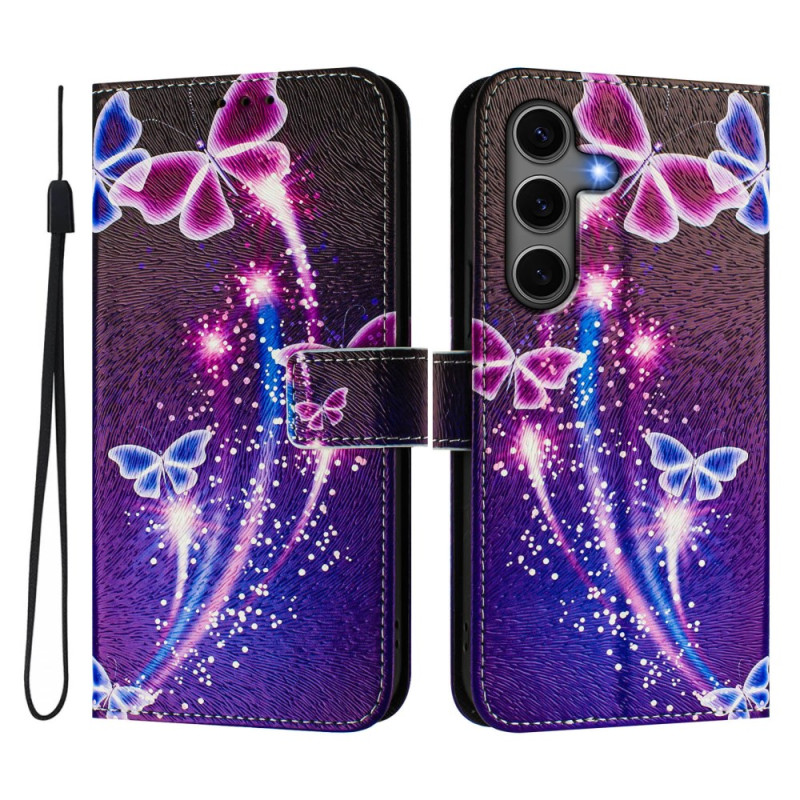 Samsung Galaxy S25 Plus 5G Etui Vuurwerk Vlinders