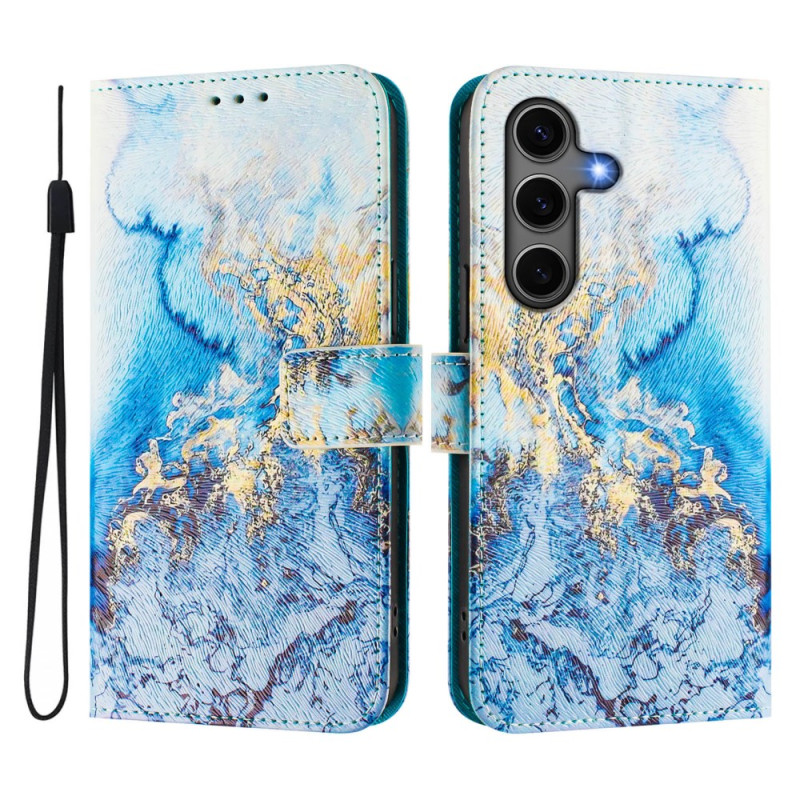 Samsung Galaxy S25 Plus 5G Marble Ocean hoesje