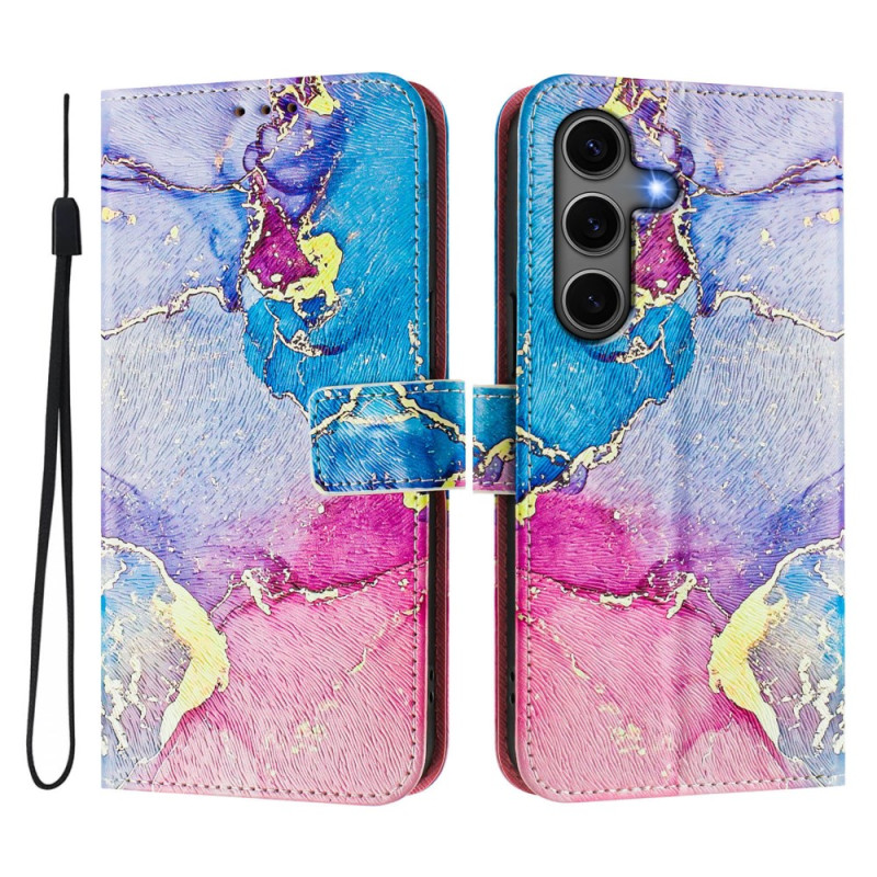 Samsung Galaxy S25 Plus 5G Etui Marmer Veelkleurig