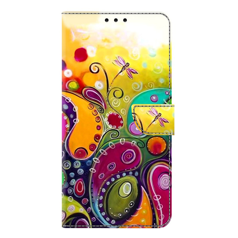 Samsung Galaxy S25 Plus 5G Hoesje Gekleurd Bloempatroon