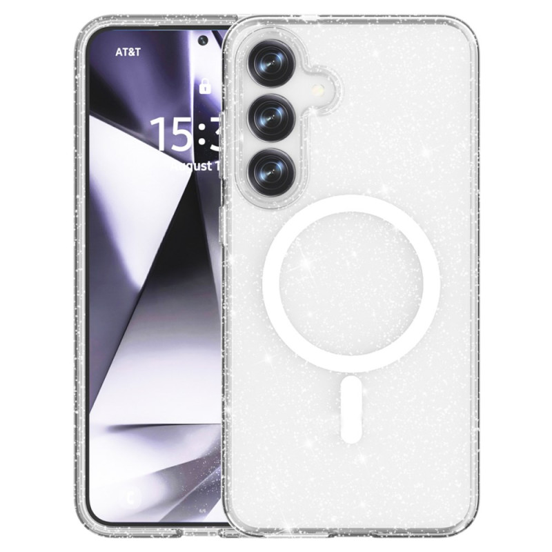 Samsung Galaxy S25 Plus 5G Achterzijde Glitter MagSafe Compatibel Hoesje