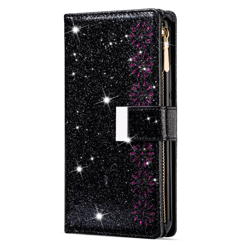 Samsung Galaxy S25 Plus 5G Glitter Portemonnee Hoesje