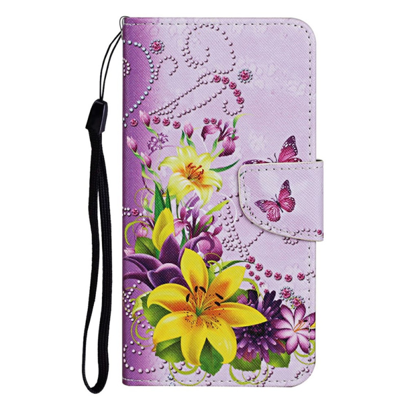 Samsung Galaxy S25 Ultra 5G Etui Geel Bloemen