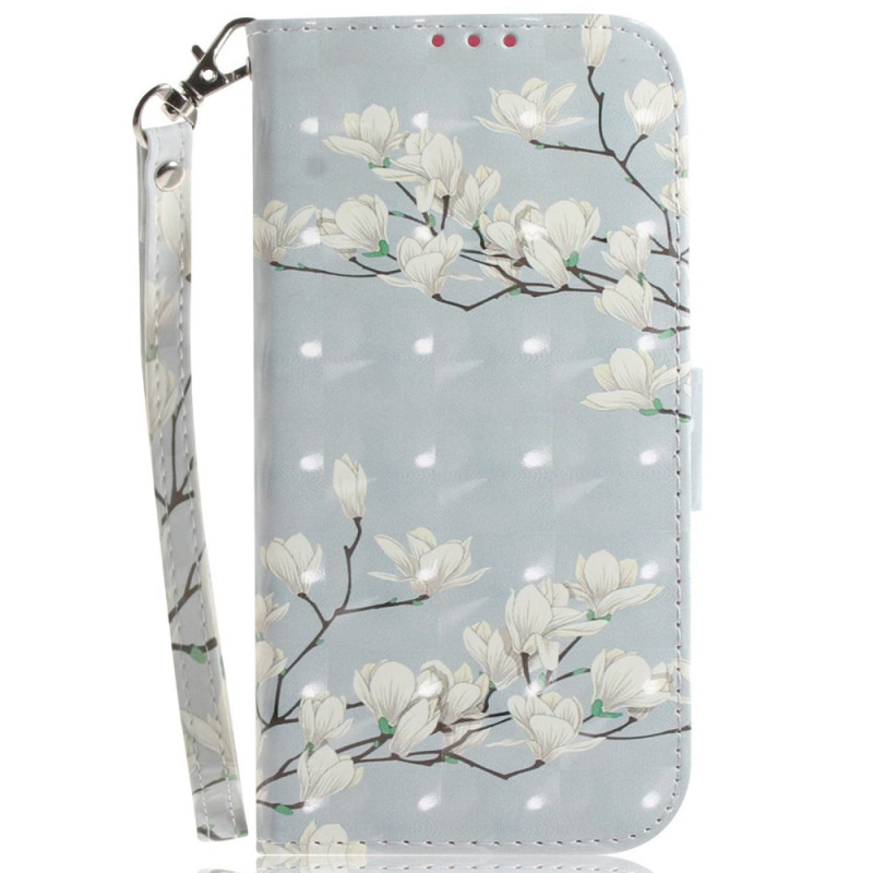 Samsung Galaxy S25 Ultra 5G Magnolia Strap Case