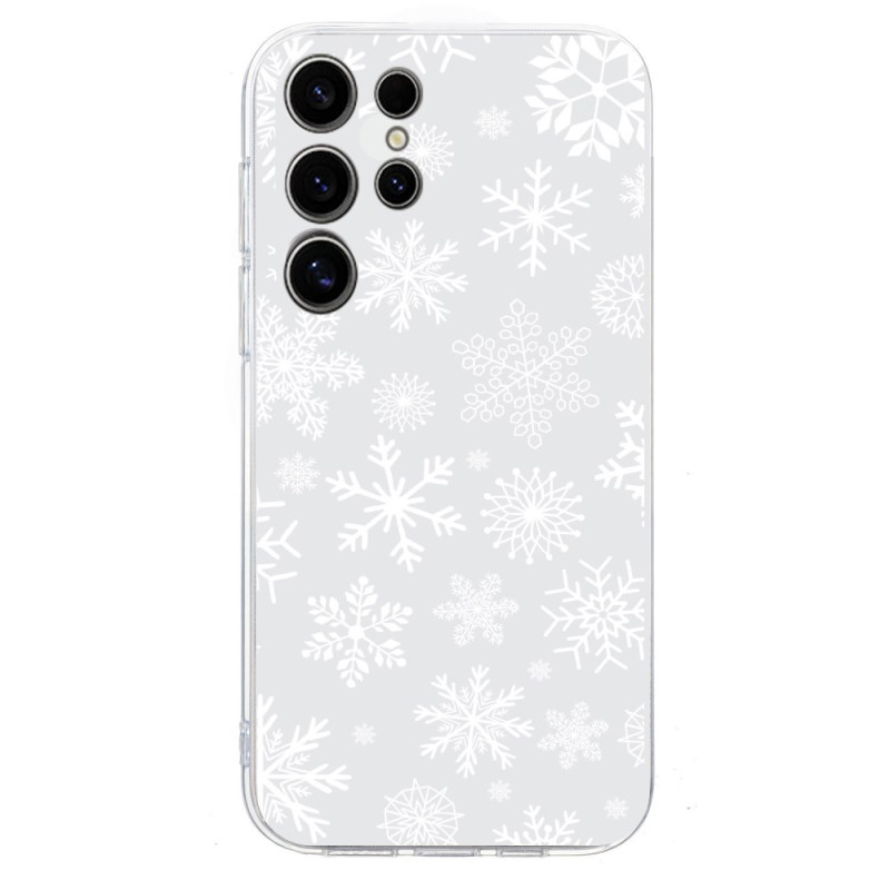 Samsung Galaxy S25 Ultra 5G Sneeuwvlok Hoesje