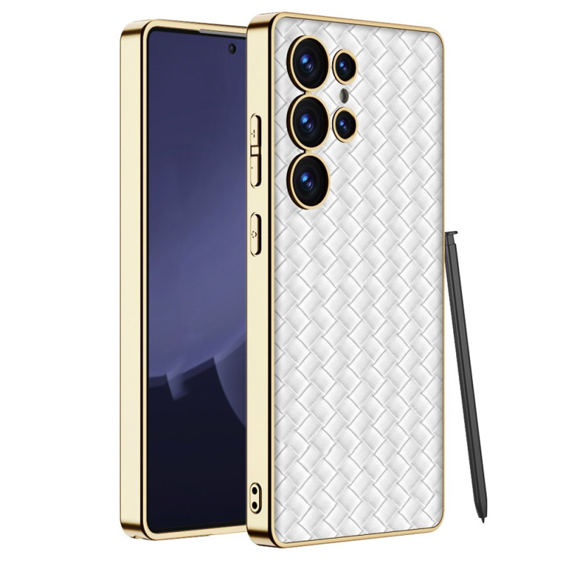 Coque Samsung Galaxy S25 Ultra Texture Tissée