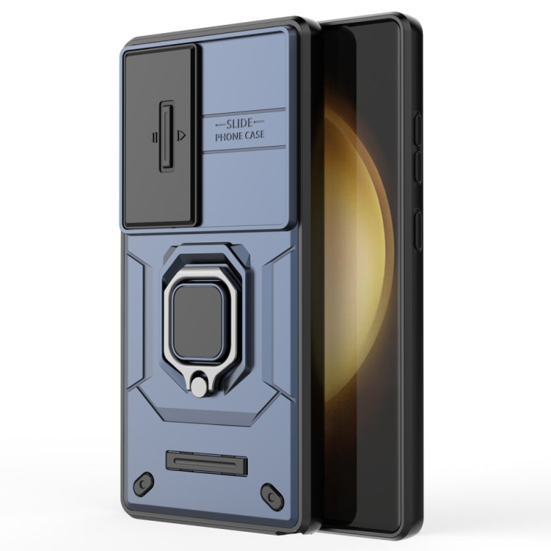 Samsung Galaxy S25 Ultra 5G Ring Resistant Hoesje met Lensbeschermer