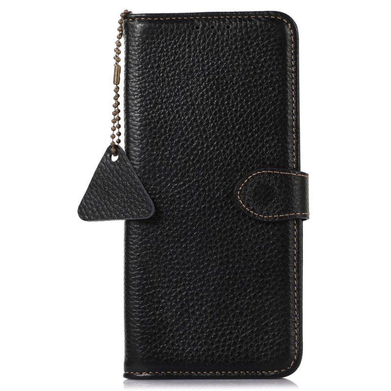 Samsung Galaxy S25 Ultra 5G Leren Etui Lychee met RFID Slotje