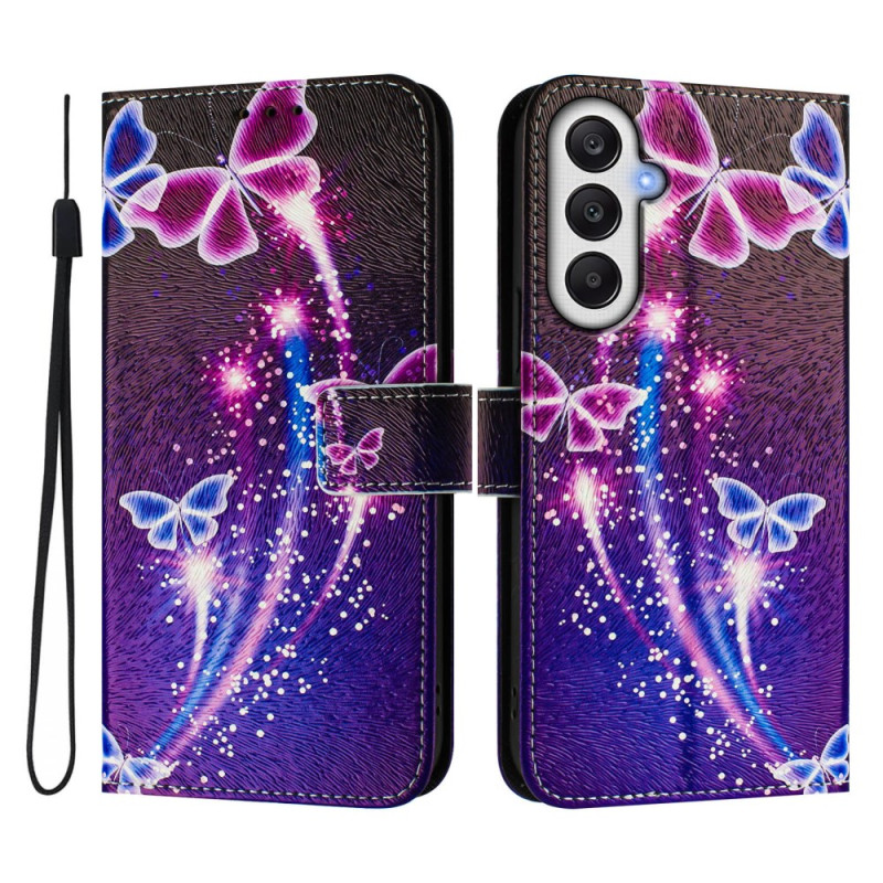 Samsung Galaxy A56 5G Etui Vuurwerk Vlinders