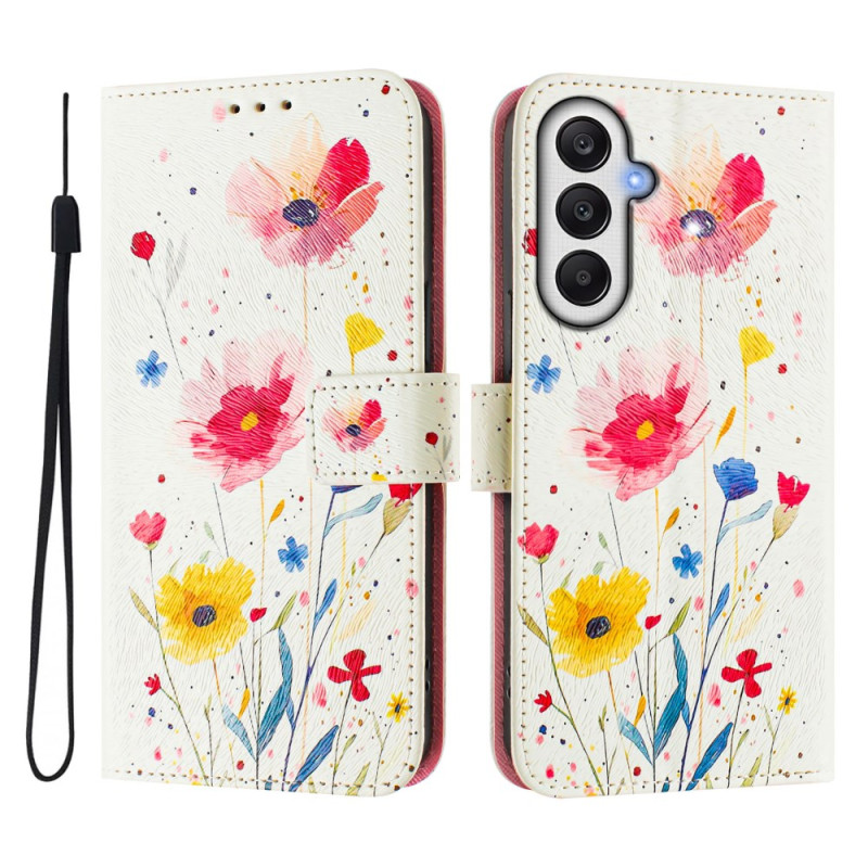 Samsung Galaxy A56 5G Fleurs des Champs hoesje