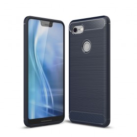 Google Pixel 3 XL Geborsteld Koolstofvezel Behuizing