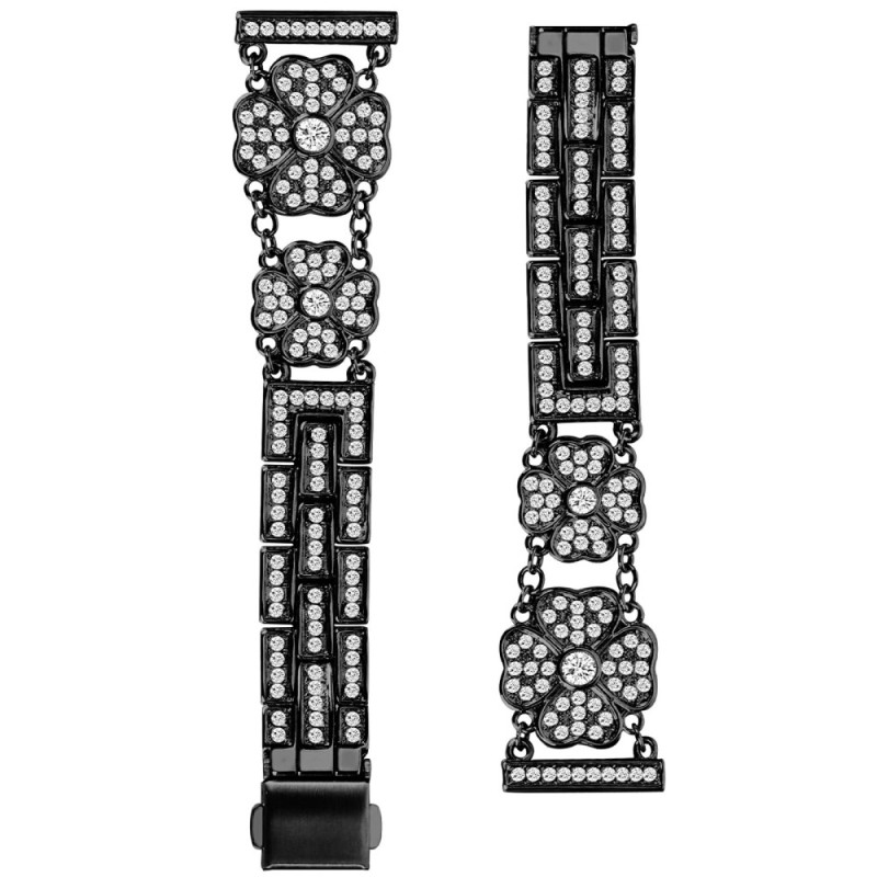 Bracelet Samsung Galaxy Watch7 44mm / 40mm Trèfle Serti de Strass