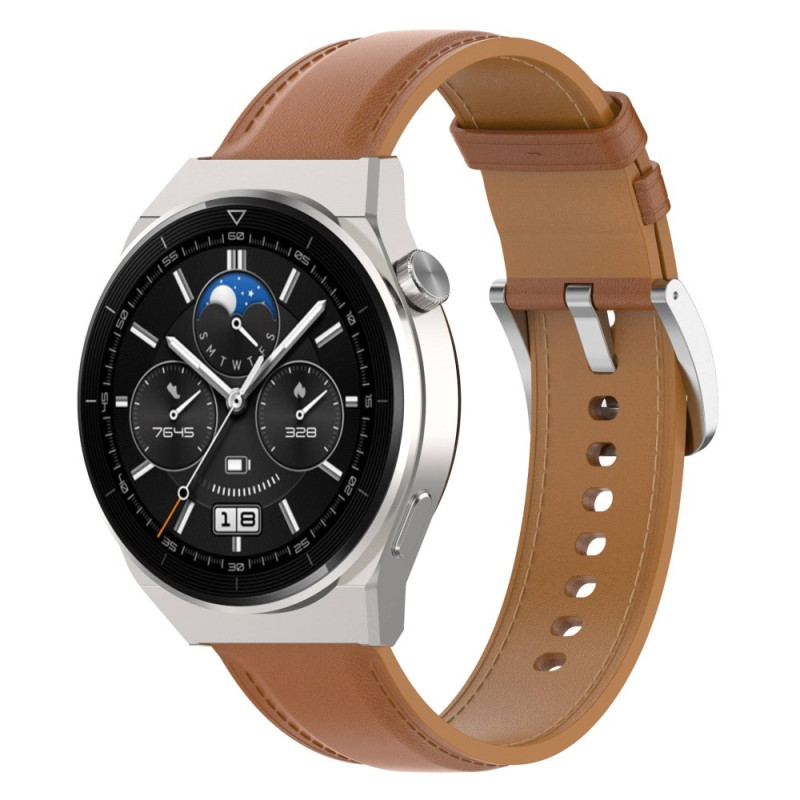 Samsung Galaxy Watch6/5/4 / Klassiek Echt Leren Bandje Stijlvol