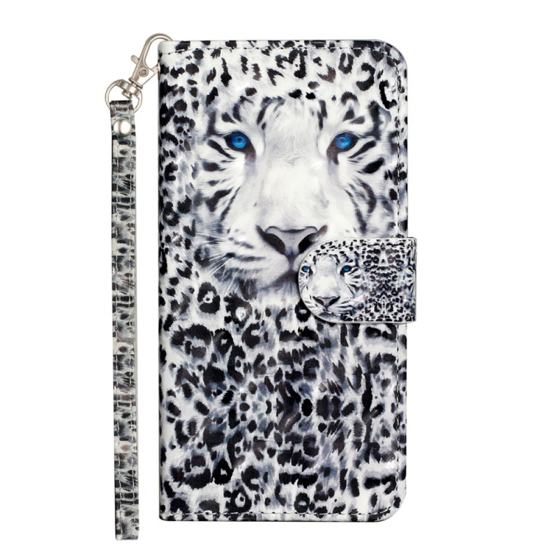 Samsung Galaxy A26 5G Luipaardprint Hoesje met Koord
