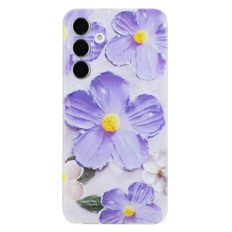 Samsung Galaxy A26 5G Paars Bloemen Hoesje