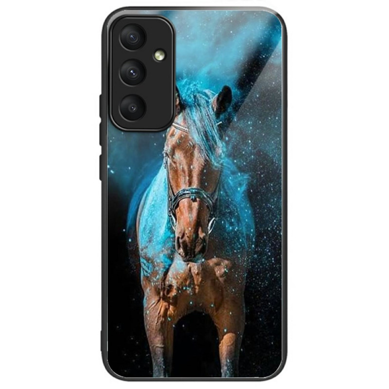 Samsung Galaxy A26 5G Gehard Glas Hoesje Paard Stijlvol