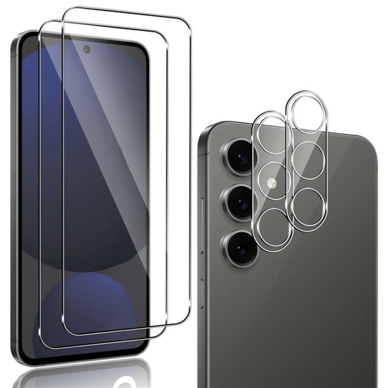 Duo Samsung Galaxy A26 5G Gehard Glas Scherm en Lens Beschermer