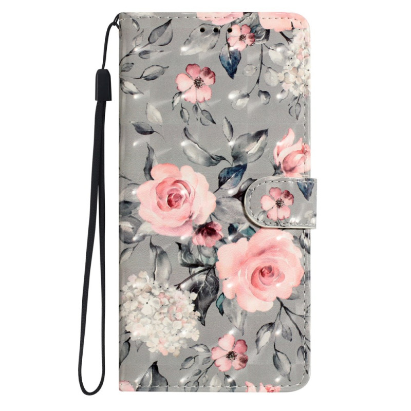 Xiaomi Redmi Note 14 Pro 5G Hoesje 3D Bloemenpatroon