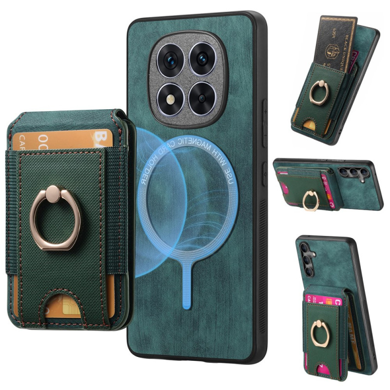 Xiaomi Redmi Note 14 Pro 5G / Poco X7 Hoesje Magnetische Kaarthouder Verticale Flap