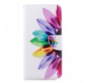 Samsung Galaxy J6 Plus Watercolour Bloem Hoesje