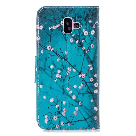 Samsung Galaxy J6 Plus Hoesje Bloemenboom Samsung Galaxy J6 Plus Hoesje Bloemenboom