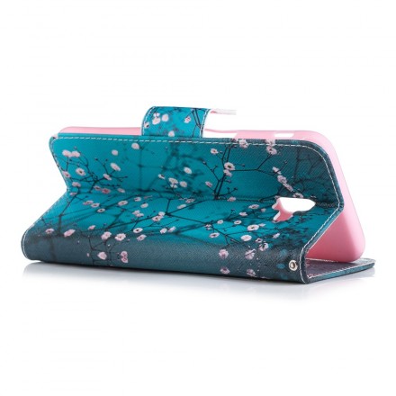 Samsung Galaxy J6 Plus Hoesje Bloemenboom Samsung Galaxy J6 Plus Hoesje Bloemenboom